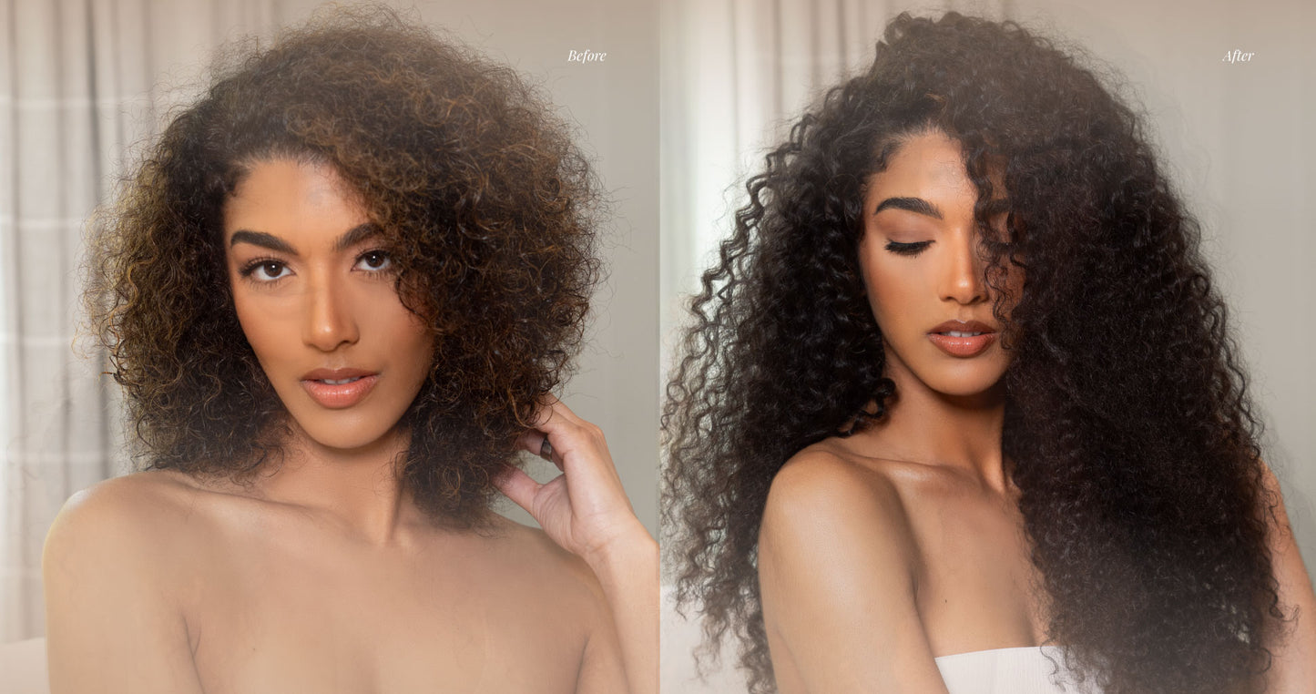 Half Wig - Tight Curly