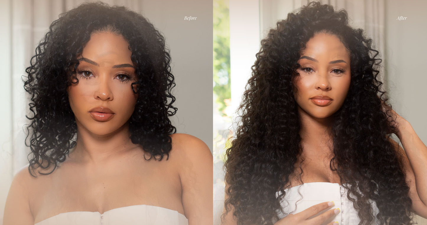 Half Wig - Loose Curly